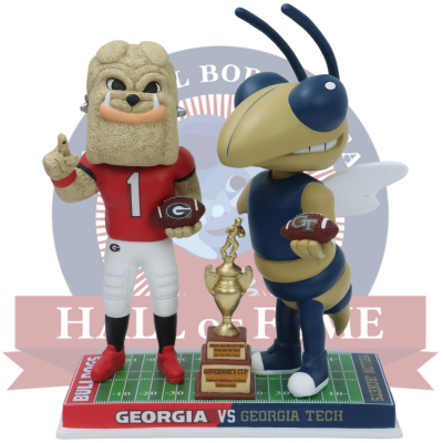 Georgia vs. Georgia Tech Football Rivalry Bobblehead