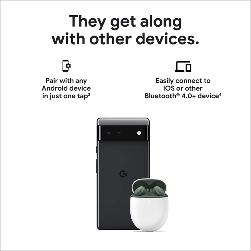 Google Pixel Buds A-Series Wireless Earbuds - White