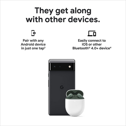 Google Pixel Buds A-Series Wireless Earbuds - White