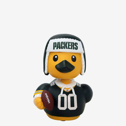 Green Bay Packers Thematic Bobble Duck Mini NFL Football Bobblehead