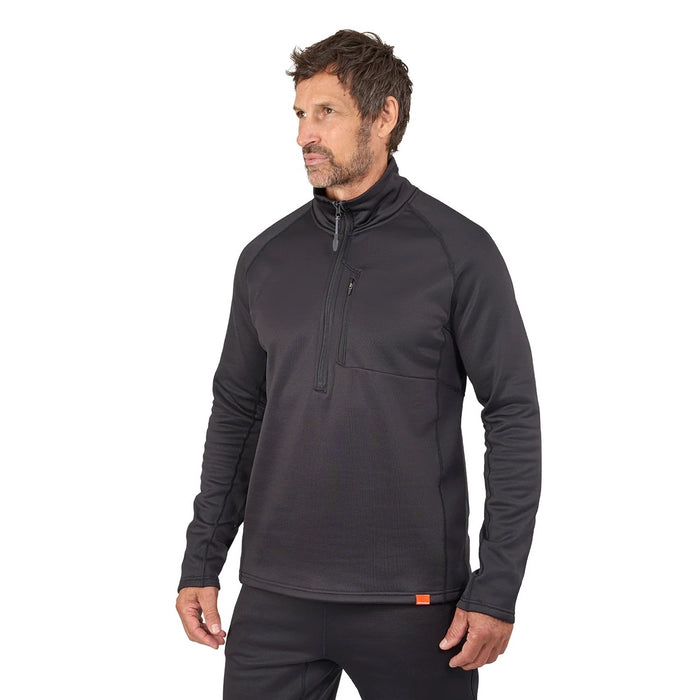 grundens-thermal-12-zip-pullover-black-grundens-thermal-12-zip-pullover-black-side