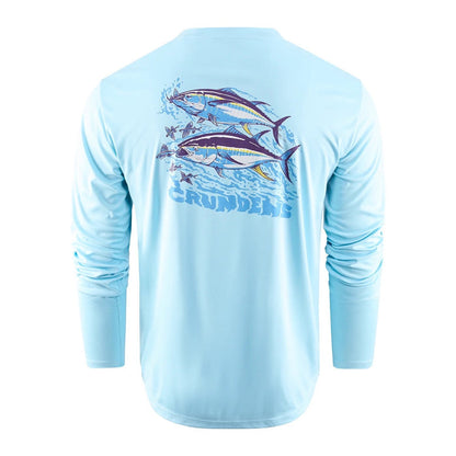 Grundens - Twin Tuna Long Sleeve Tech Tee
