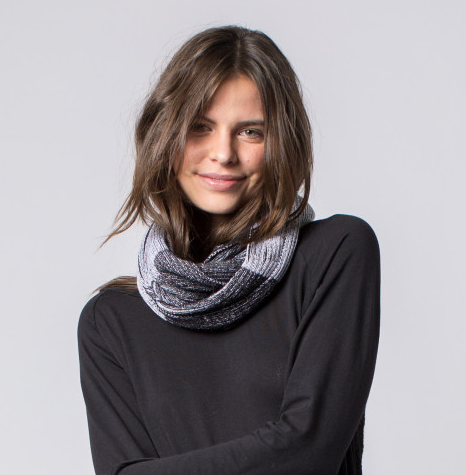 Handmade Andie Striped Infinity Scarf, Fair Trade - Give Back Goods