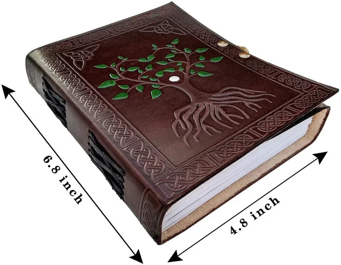 Leather refillable journal