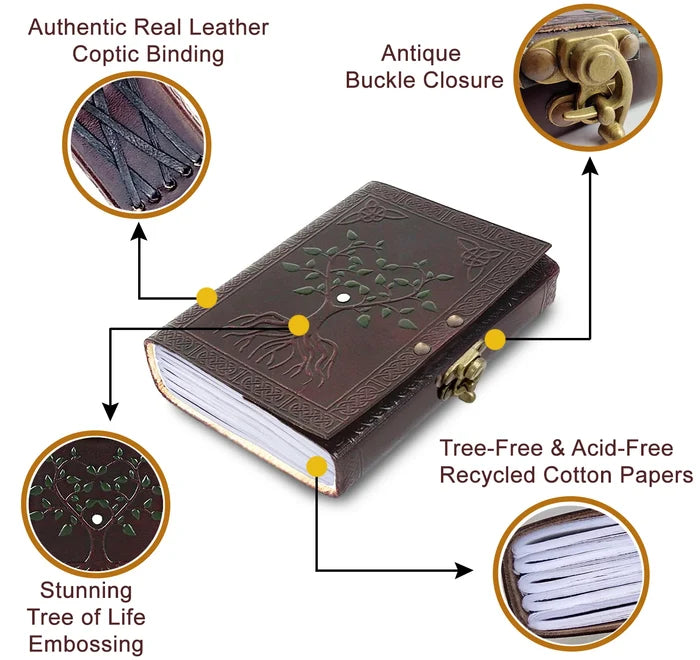 leather journal refillable