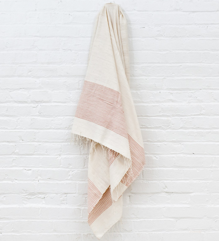 Hand Woven Ethiopian Cotton Bath Towels (various colors) - Eco-Friendly, Fair Trade - Give Back Goods