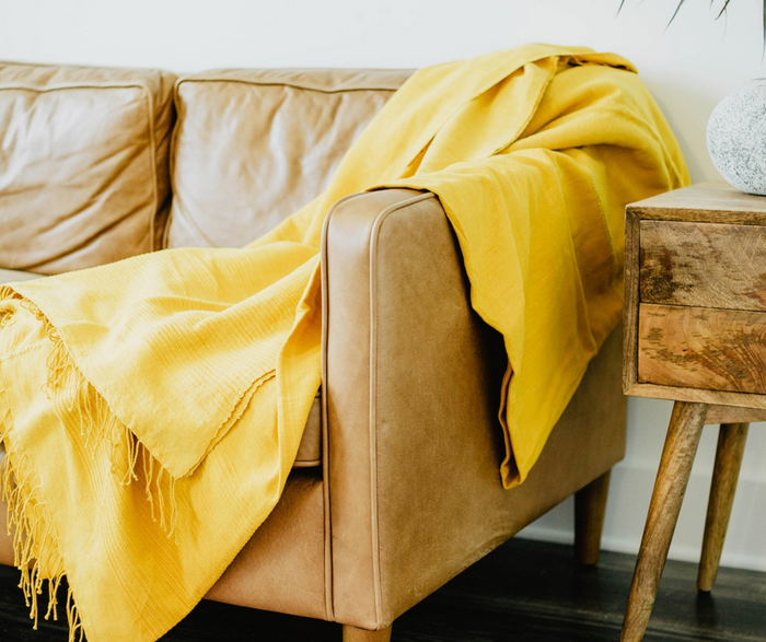 Hand Woven Ethiopian Cotton Lightweight Queen Blanket (assorted colors)- Eco-Friendly, Fair Trade - Give Back Goods