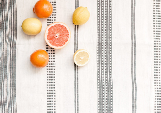 Hand woven Ethiopian Cotton Arden Tablecloth - Eco-Friendly, Fair Trade - Give Back Goods