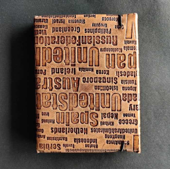 Handmade Full-Grain Leather Journal Diary Notebook