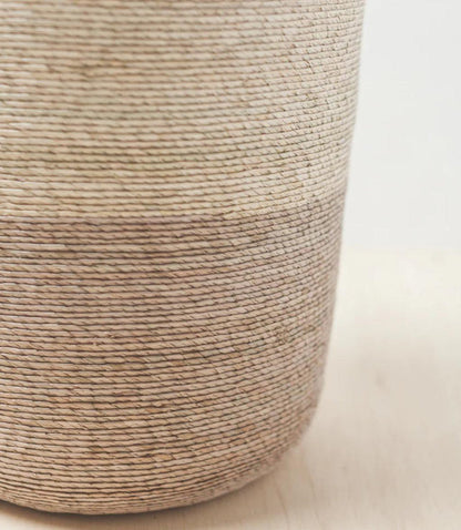 Hanging Hand Woven Palm Basket, Mexico, Fair Trade
