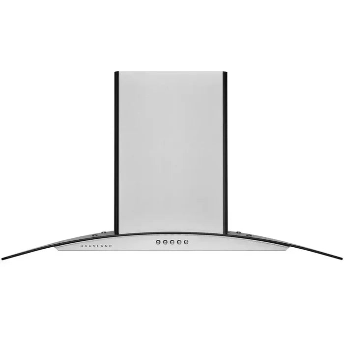 Hauslane Chef Convertible Stainless Steel and Glass Wall Mount Range Hood with Size Options (WM-600SS) main image.