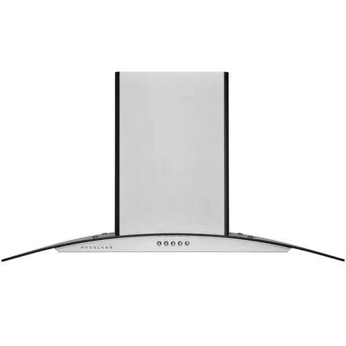 Hauslane Chef Convertible Stainless Steel and Glass Wall Mount Range Hood with Size Options (WM-600SS) main image.