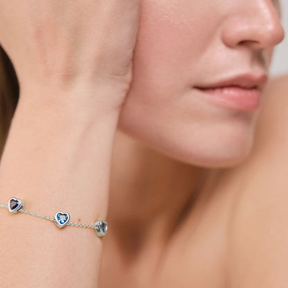 Heart of the Sea Trio Armkette Silber