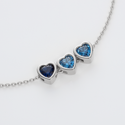 Heart of the Sea Trio Armkette Silber