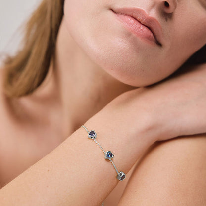 Heart of the Sea Trio Armkette Silber