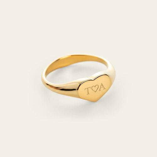 Heart Ring Gold