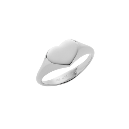 Heart Ring Silber