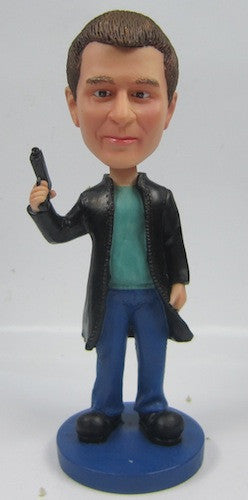 Hitman with Gun Bobblehead - National Bobblehead HOF Store