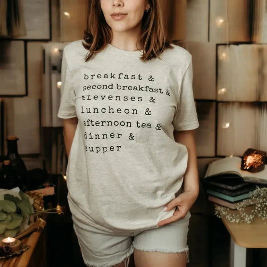 Hobbit Meals Ampersand Tee Shirt