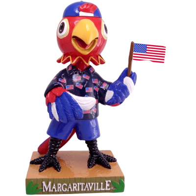 Holiday Margaritaville Parrot Bobbleheads