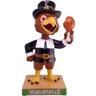 Holiday Margaritaville Parrot Bobbleheads
