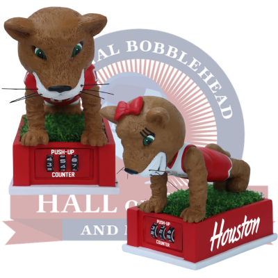 Houston Cougars Push-Up Counter Bobbleheads