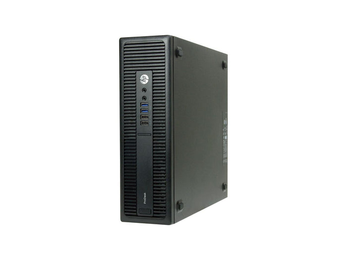 HP Desktop 600 G2 SFF Computer Intel Core i5 6500 (3.2GHz), SSD, DVDRW Win 10 Pro Keyboard & Mouse - Coretek Computers