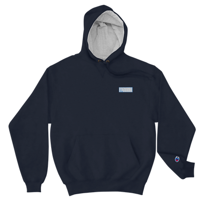 Hypernormal Embroidered Boxed Logo Champion Hoodie