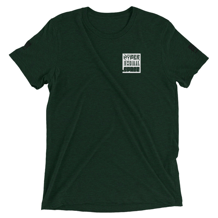 hypernormal.space boxed logo tee