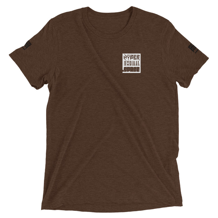 hypernormal.space boxed logo tee