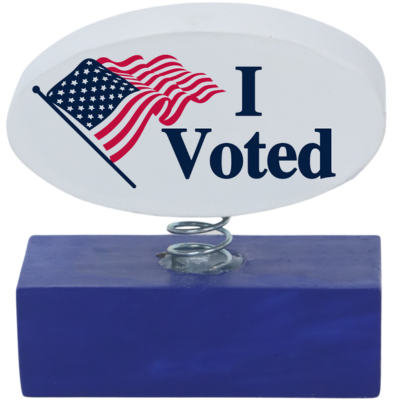 I Voted Sticker Bobbles