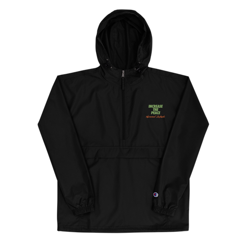 Increase the Peace - Embroidered Champion Packable Jacket