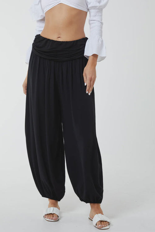 Indi Harem Trousers - Black