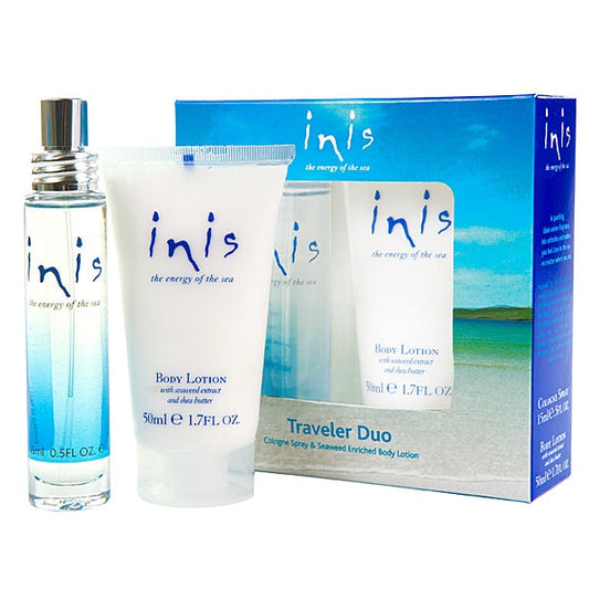 Inis Traveler Duo Classic Box 15ml Cologne 50ml Body Lotion