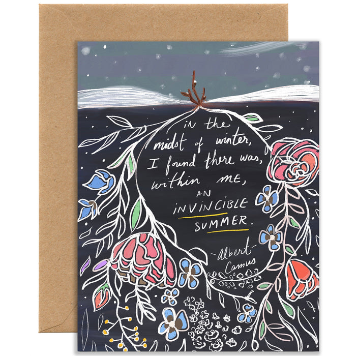 Invincible Summer (Single Card) A2 Card Tiny and Snail