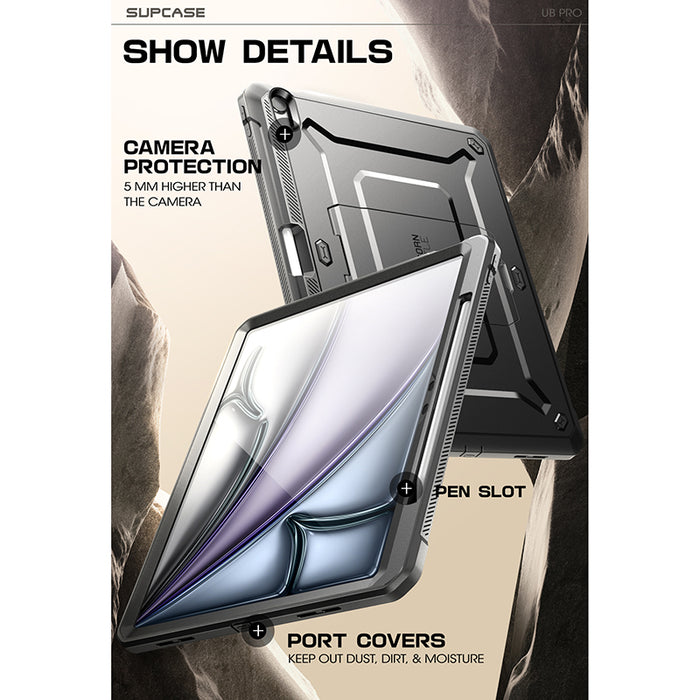 iPad Air 13 Inch (2024) Unicorn Beetle Pro Rugged Case-Black