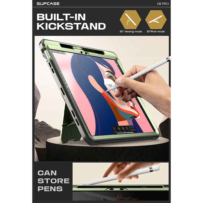 iPad Air 13 Inch (2024) Unicorn Beetle Pro Rugged Case-Dark Green