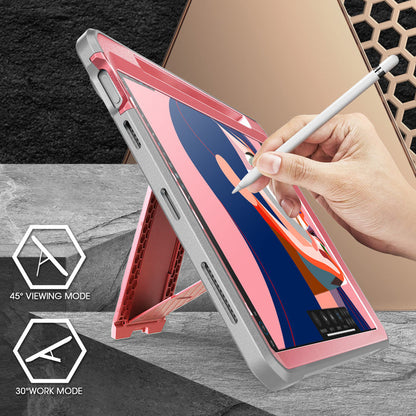 iPad Air 4 / 5 Unicorn Beetle PRO Rugged Kickstand Case-Rose Gold