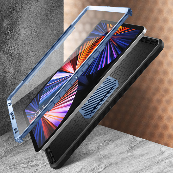 iPad Pro 11 Inch (2021) Unicorn Beetle Pro Rugged Case-Metallic Blue