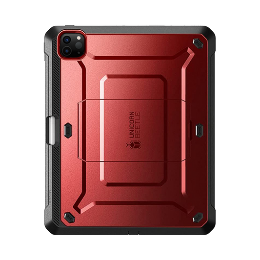 iPad Pro 11 Inch (2021) Unicorn Beetle Pro Rugged Case-Metallic Red