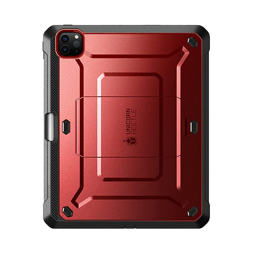iPad Pro 12.9 Inch (2021) Unicorn Beetle Pro Rugged Case(open box)-Metallic Red