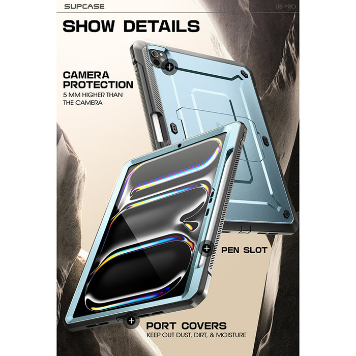 iPad Pro 13 Inch (2024/2025) Unicorn Beetle Pro Rugged Case- Arctic Blue