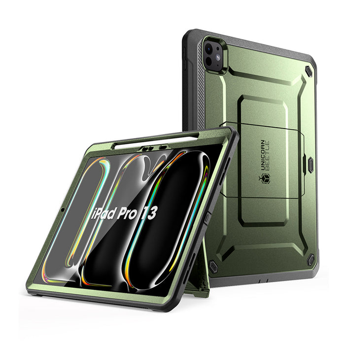 iPad Pro 13 Inch (2024/2025) Unicorn Beetle Pro Rugged Case- Dark Green