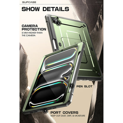 iPad Pro 13 Inch (2024/2025) Unicorn Beetle Pro Rugged Case- Dark Green