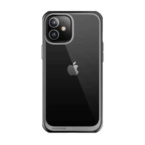 iPhone 12 mini 5.4 inch Unicorn Beetle Style Slim Clear Case-Black