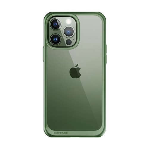 iPhone 13 Pro Max 6.7 inch Unicorn Beetle Style Slim Clear Case(open box)-Green
