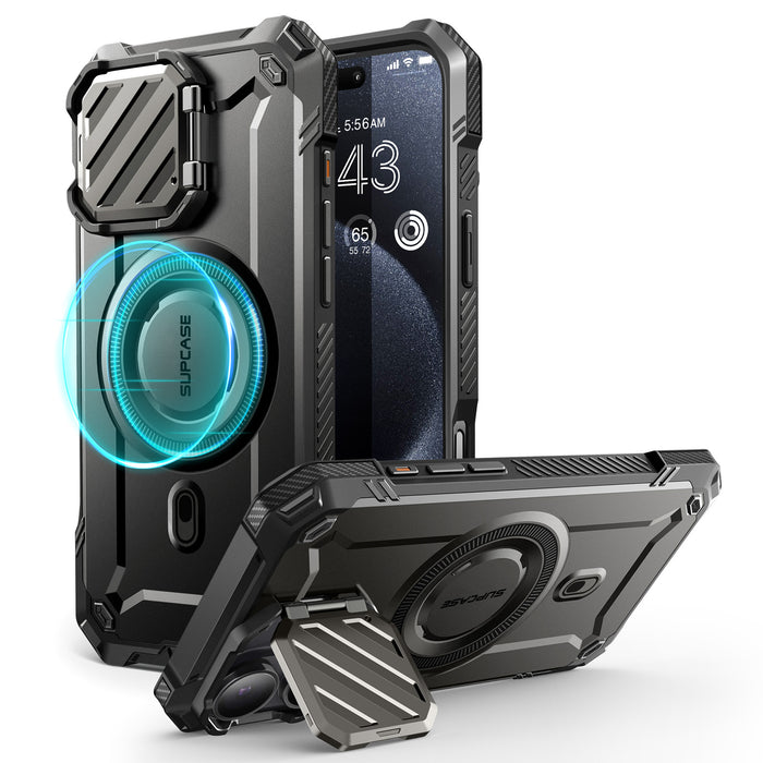 iPhone 16 6.1 inch Unicorn Beetle MAG XT MagSafe Case-Black
