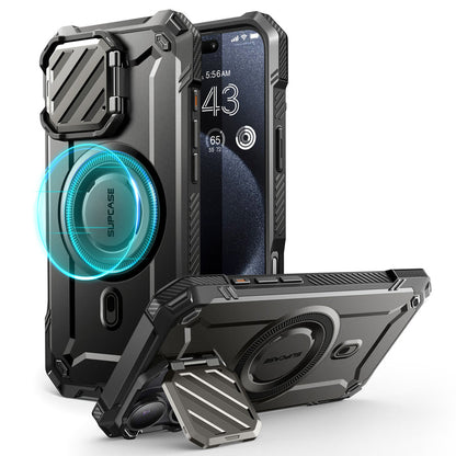 iPhone 16 6.1 inch Unicorn Beetle MAG XT MagSafe Case-Black