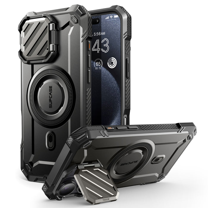 iPhone 16 6.1 inch Unicorn Beetle MAG XT MagSafe Case-Black
