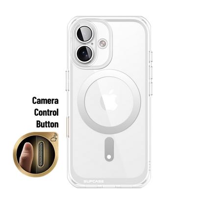 iPhone 16 Plus 6.7 inch Unicorn Beetle MAG Slim Clear MagSafe Camera Control Button Case-Clear